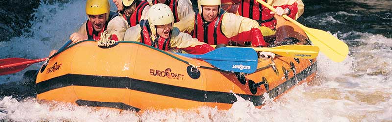 rafting in mid wales