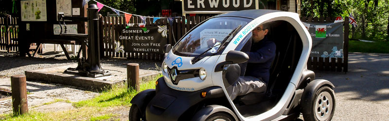 renault twizy electric car hire and tours 