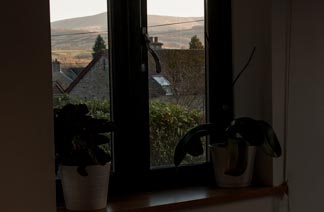 BnB with view of Hay Bluff and brecon beacons