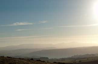 view of the black mountains brecon beacons