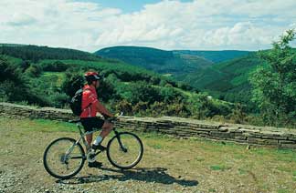 Mountain biking in mid wales and the brecon beacons