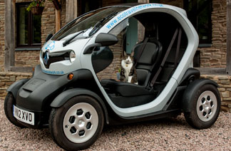 Self drive twizy hire and rental