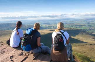 walking in the brecon beacons national park